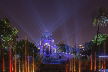 parque de la ciudadela. Jardín. Parque público