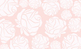 Fototapeta Storczyk - pink, flower, pattern, floral, rose, abstract, texture, love, design, wallpaper, white, red, seamless, wedding, flowers, art, illustration, vintage, card, nature, decoration, valentine, ornament