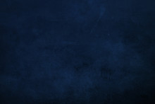 DArk Blue  Grungy Canvas Background Or Texture With Dark Vignette Borders