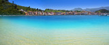 Fototapeta Kuchnia - Ribadesella Santa Marina beach in Asturias of Spain