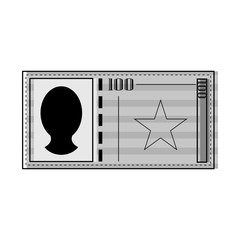 Wall Mural - Isolated currency bill icon