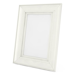 Poster - Blank Mock Up White Frame For Photographs. 3d Rendering