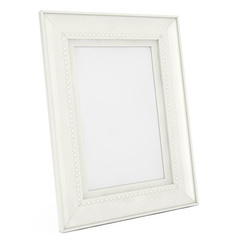 Poster - Blank Mock Up White Frame For Photographs. 3d Rendering