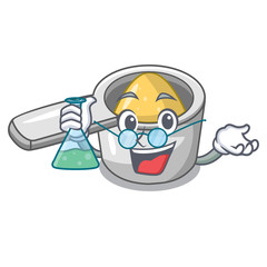 Sticker - Professor character measuring spoon for cooking food