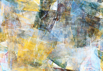Wall Mural - Abstract color dynamic background with lighting effect. Fractal art
