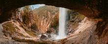 Pericnik Wasserfall Im Triglav Nationalpark, Slowenien