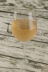 Poster - Verre de vin blanc