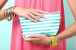 © 5second - Woman with handbag and bracelets on hands