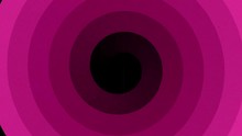 Pink Dot Spiral Transition (Archival Film Grain Texture)