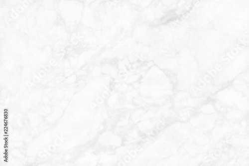 Fototapeta White background marble wall texture for design art work, seamless pattern of tile stone with bright and luxury.