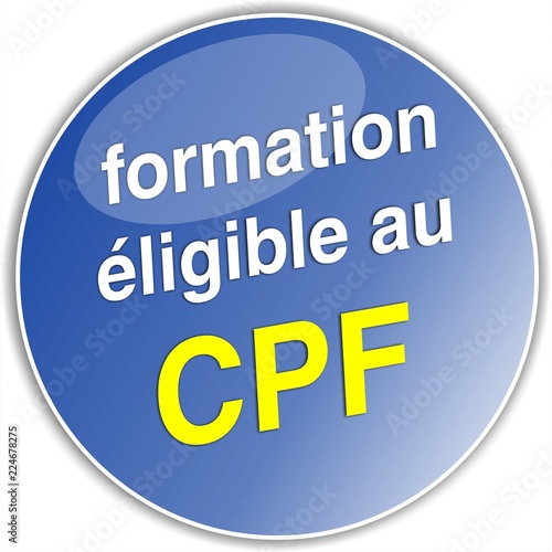 Bouton Formation Eligible Au Cpf Buy This Stock Vector And