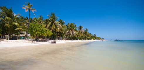 Caribbean beach in San Andres Island, Colombia