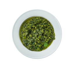 Canvas Print - Hyderabadi Coriander Chutney