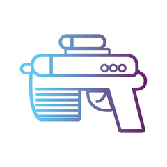 Sticker - line videogame gun electronic technology