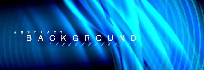 Fluid color wave line background. Trendy abstract layout template for business or technology presentation, internet poster or web brochure cover, wallpaper