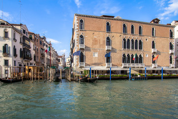 Poster - Palaces on Grand Canal, Venice, Italy