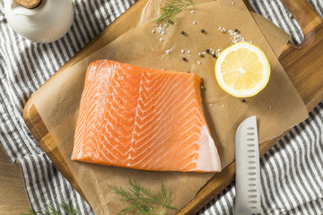 Sticker - Raw Organic Atlantic Salmon Fillet