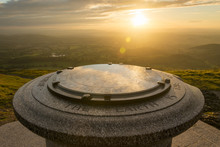 The Toposcope On The Beacon On The Malvern Hills Worcestershire