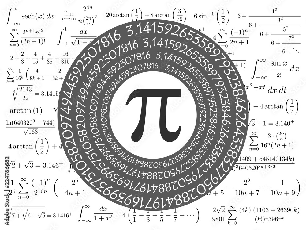 Pi Rational Number The Pi symbol mathematical constant irrational number and many formulas ...