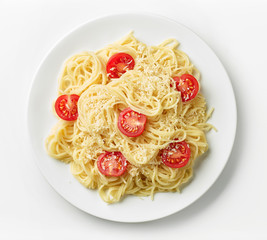 Canvas Print - plate of pasta spaghetti