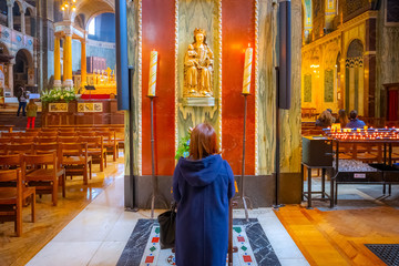 Sticker - Interior of Westminster Cathedral in London, UK