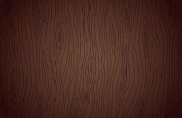 Wall Mural - Dark wenge wood texture. Vector background