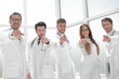 © ASDF - group of practicing doctors pointing their finger at you