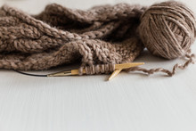 Knitting As A Hobby. Accessories For Knitting.