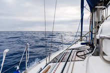 Sailboat On The High Seas