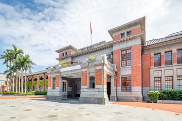 The government building of Hsinchu City in Taiwan. (The translation of the text on the gate means 