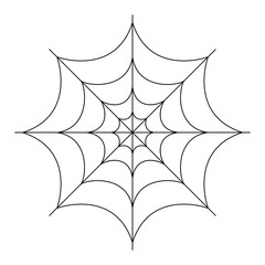 Spiderweb icon vector