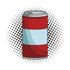 Wall Mural - Soda can isolated