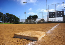 Base On Baseball Field