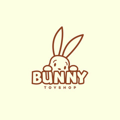 Wall Mural - Bunny logo