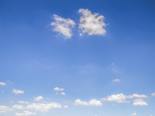 Wall Mural - Clouds and blue sky Bright and beautiful