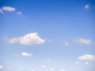 Wall Mural - Clouds and blue sky Bright and beautiful