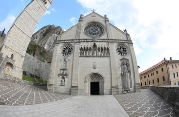 Wall Mural - Cathedral of Gemona del Friuli in Northern Italy