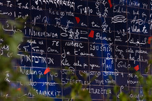 Love Wall In Paris Montmartre