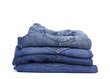 © asanee_photo - jeans denim isolated on white background.