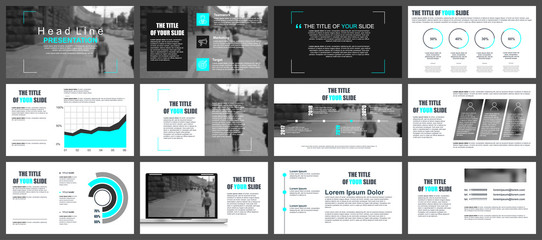 Aufkleber - Business presentation slides templates from infographic elements. Can be used for presentation, flyer and leaflet, brochure, corporate report, marketing, advertising, annual report, banner, booklet.