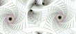 Symmetrical colorful fractal flower spiral, digital abstract