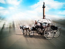 Horse-drawn Carriages, Palace Square