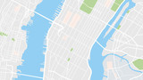 Fototapeta Mapy - New York city map