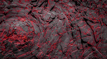 Black And Red Rocks - Rock Stone Background