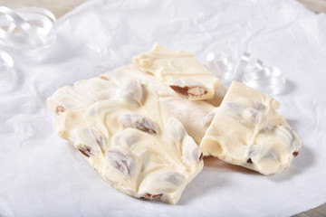 Poster - White chocolate bark