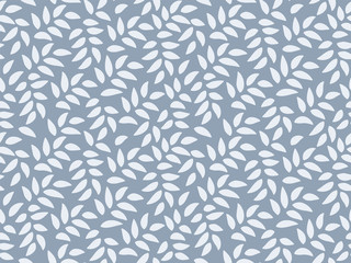 Wall Mural - Leaves Pattern. Endless Background. Seamless