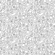 © Skellen - Christmas vector seamless pattern. Vector eps 8 format