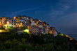 Corniglia de nuit dans les Cinque Terre en italie