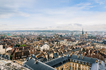 Poster - Vue sur Dijon du haut de la Tour Philippe Le Bon