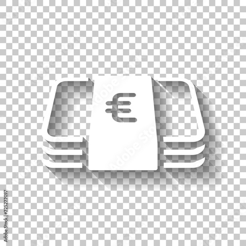 pack of euro money or vouchers business icon white icon with s buy this stock vector and explore similar vectors at adobe stock adobe stock euro money or vouchers business icon